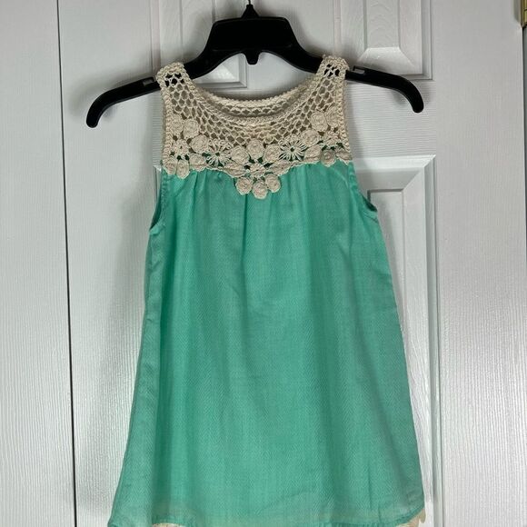 Hayden Girls Crochet Tank Size 9/10y - Picture 2 of 3